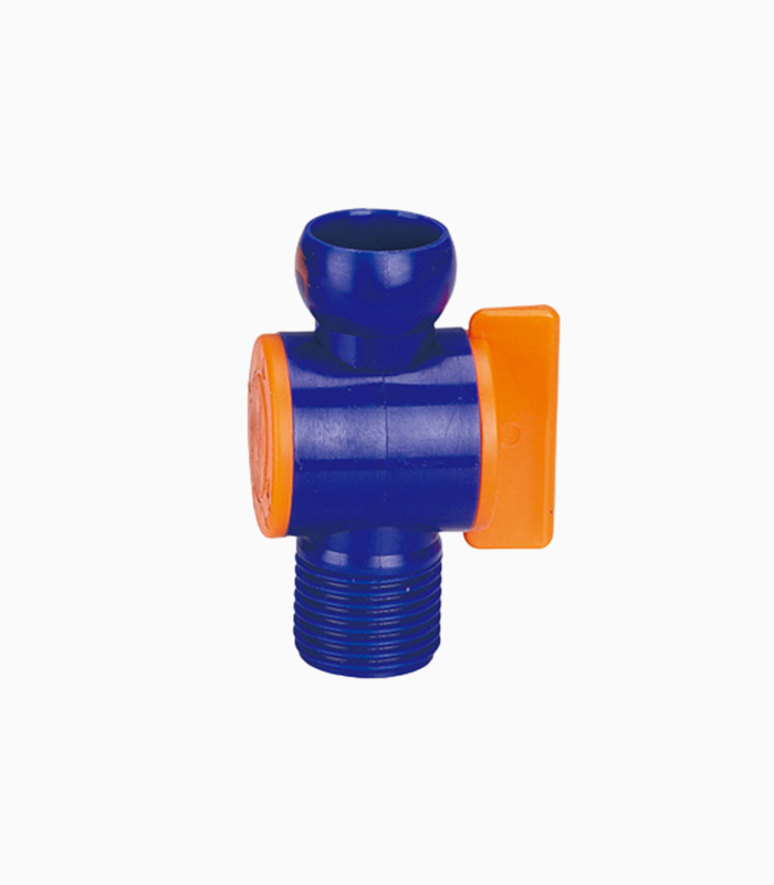 1/2" Кран трубки подачи СОЖ (наружн.резьба). Артикул 48041