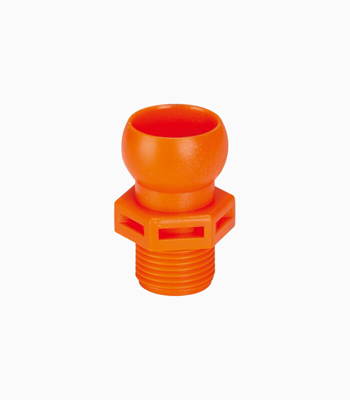 1/2" Коннектор 3/8" трубки подачи СОЖ . Артикул 48030